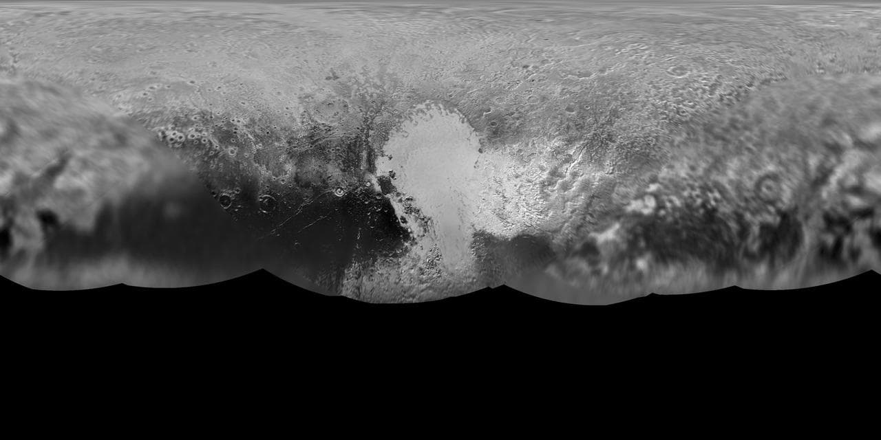 Global Map of Pluto - Pluto
